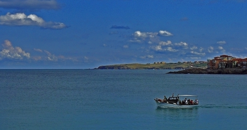 The sea and the sky.....