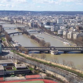 Paris from the Eiffel Tower