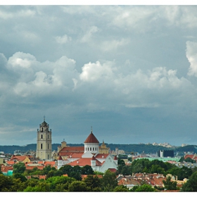 Panorama na Vilnius