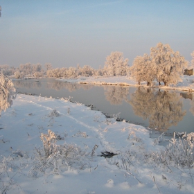 Р.Росица при залез