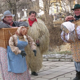 Кукери от Словения - от фестивала в Перник