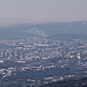 Търново...от страната на Арбанаси.