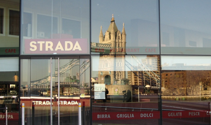 Sledobedno kafe po londonsko vreme