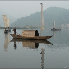 Morning in Lishui...