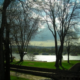 Кале мегдан, поглед към Нови Белград, р. Сава