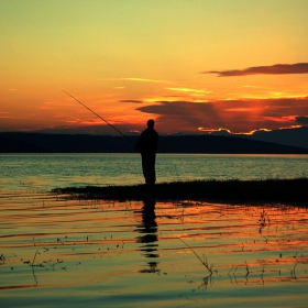 THE FISHERMAN AND THE NIGHT.........................