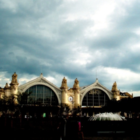 Gare of Tours, France (after rain)