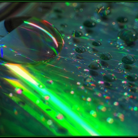 Rainbow bubbles