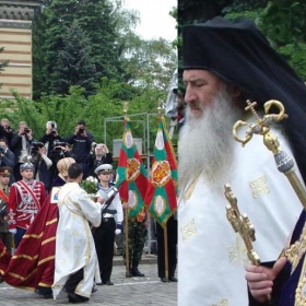 Водосвет на бойните знамена на Българската армия