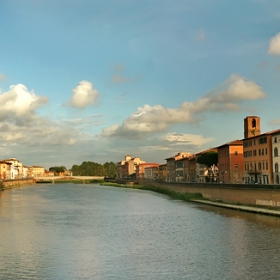 Arno river, Pisa