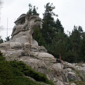 Паметникът на Бенковски в Копривщица