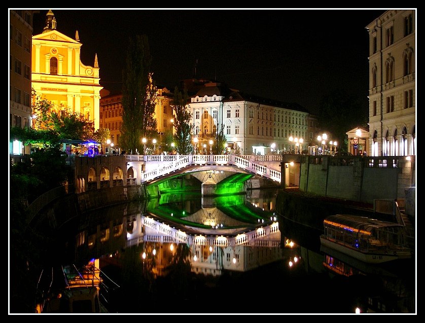 Ljubljana by night