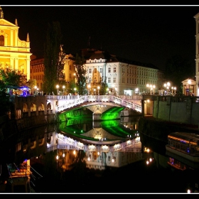 Ljubljana by night