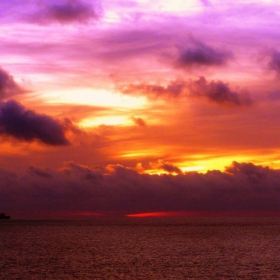 The colours of  the Mediterranean sea