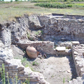 Деултум (Дебелт) , термите (римска баня)