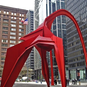 Alexander Calder's 'Flamingo'