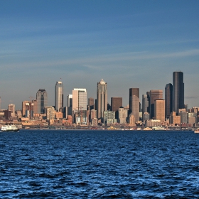 Seattle, поглед от  Alki Beach