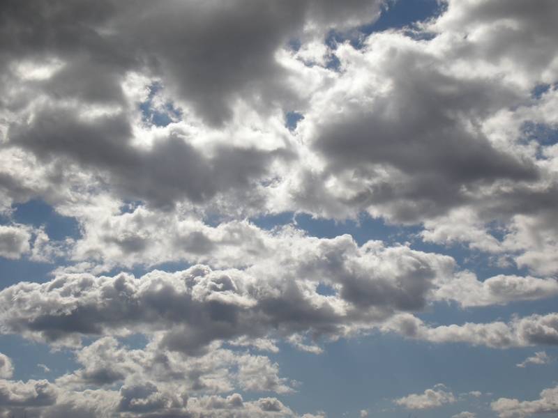 the sky
