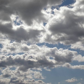 the sky