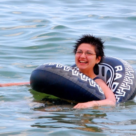 С дете на море......... Поздравче:)))