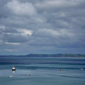 The stillness of the ocean