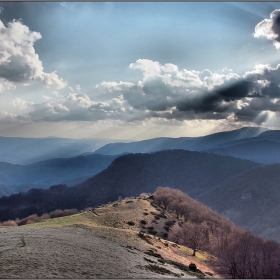 в планината