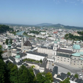 Salzburg-a view from the castle