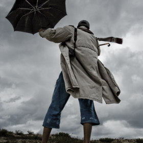 снимката с наградата на Canon България на Фотофиеста 2008