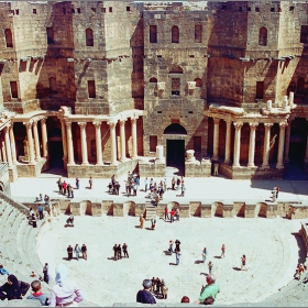 Amphitheater in Basra, Syria