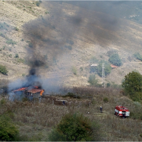 Пожар край Добринище (2)