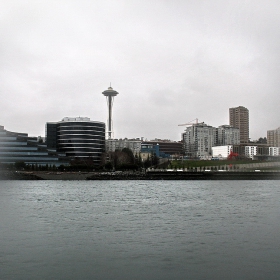  Space Needle, Seattle - един зимен ден