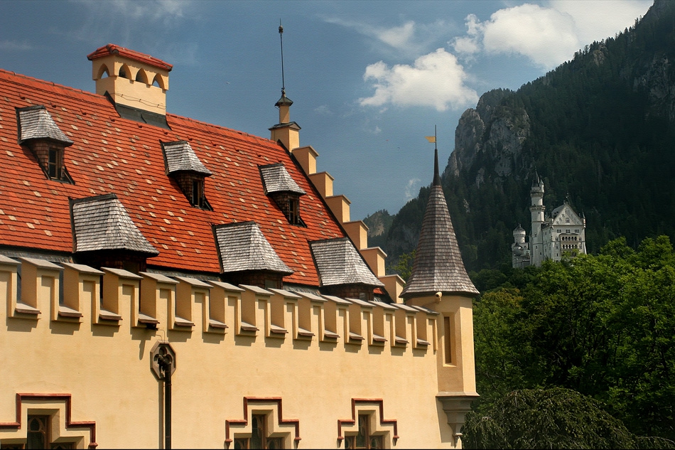 Hohenschwangau castle &Neuschwanstein Castle