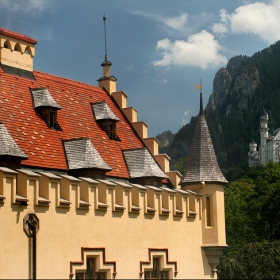 Hohenschwangau castle &Neuschwanstein Castle