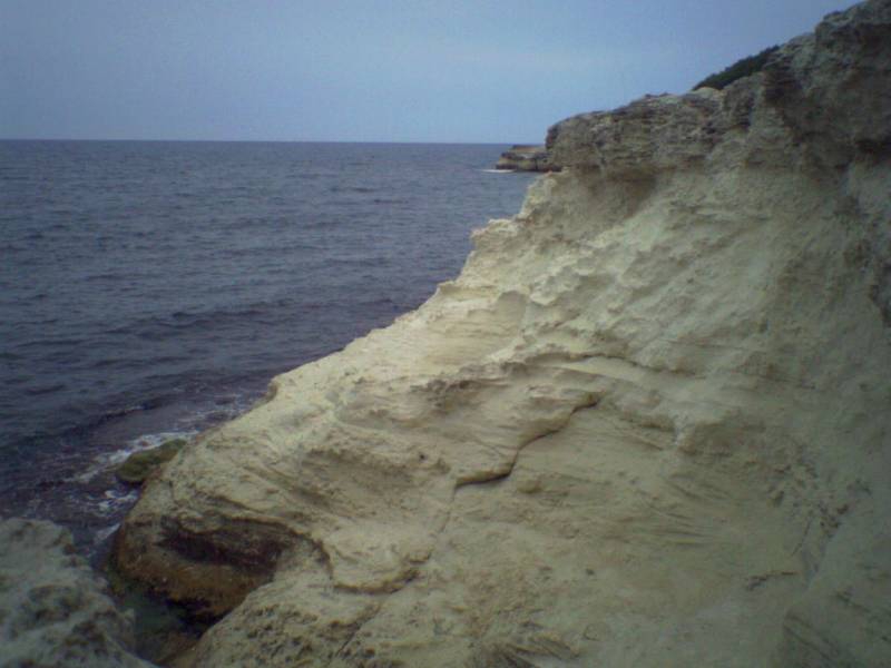 скалите на царево