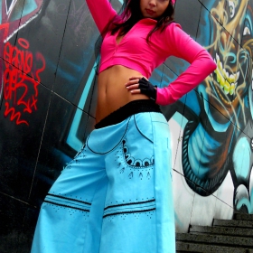 blue
