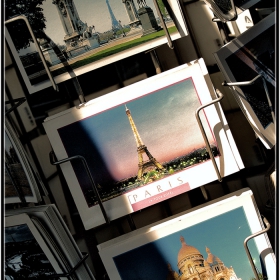 Paris in postcards