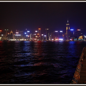 Hong Kong by night