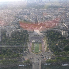 Beautiful view of Paris
