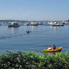 Един слънчев летен уийкенд ( Washington Lake)