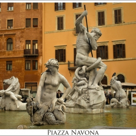 Piazza Navona, детайл-2