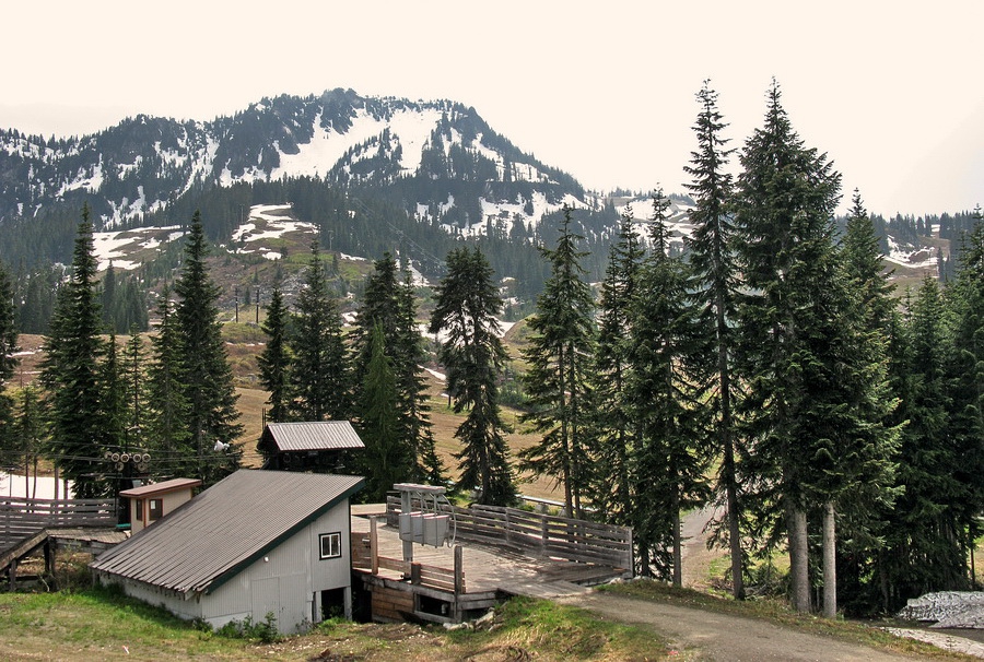 юни 2009г.-Stevens Pass (Washington State) , ски влек