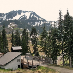 юни 2009г.-Stevens Pass (Washington State) , ски влек