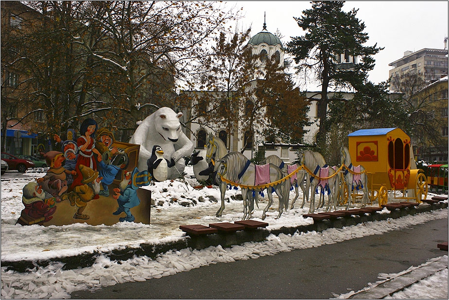 Детски коледен град