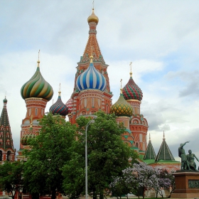 Всичките 9 кули на Храма, че и една на Кремъл!:)