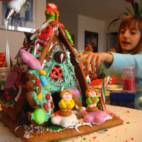 Gingerbread house