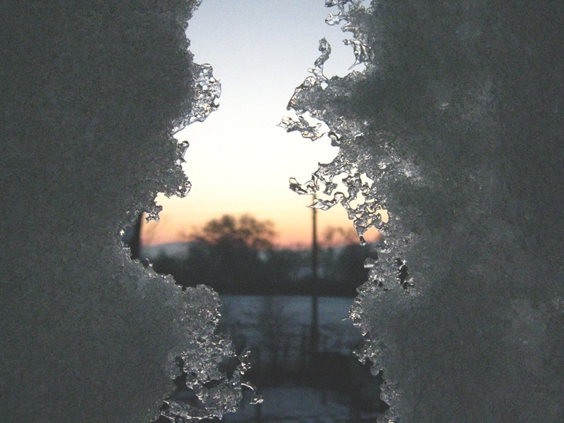 Icy again...