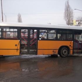 Инцидент с автобус на градския транспорт...