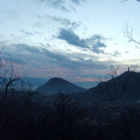 Plovdiv after sunset