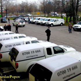 Български пощи с 50 нови високопроходими автомобили NISSAN Navara  (10)