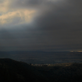 Залез над Гранада - Atardecer sobre Granada